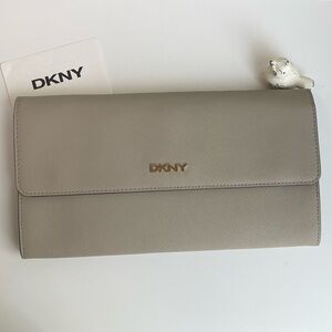 DKNY Genuine Leather Clutch